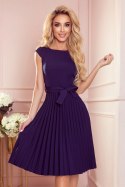 Sukienka Model Lila 311-12 Navy - Numoco - M Sukienka Model Lila 311-12 Navy - Numoco - M