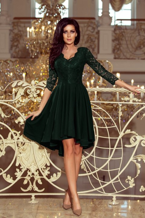 Sukienka Model Nicolle 210-3 Dark Green - Numoco - L Sukienka Model Nicolle 210-3 Dark Green - Numoco - L