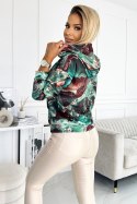 Bluza Damska Model 390-2 Tukus/Brown - Numoco - L Bluza Damska Model 390-2 Tukus/Brown - Numoco - L