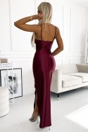 Sukienka Model Diane 483-4 Bordo - Numoco - L Sukienka Model Diane 483-4 Bordo - Numoco - L