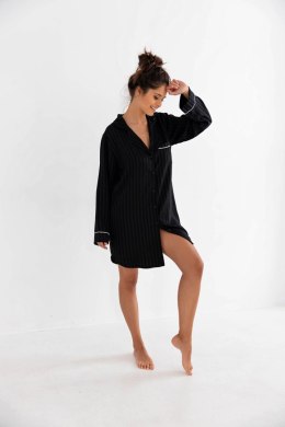 Koszulka nocna Koszula Nocna Model Evita Black - Sensis - M