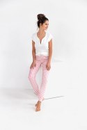 Piżama Damska Model Anastasia Ecru/Pink - Sensis - XL