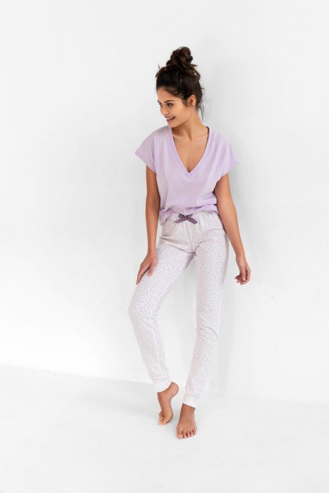 Piżama Damska Model Raquelle Lila - Sensis - XL