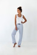 Piżama Damska Model Willow White/Blue - Sensis - L