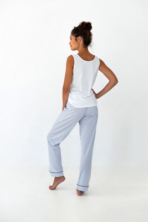 Piżama Damska Model Willow White/Blue - Sensis - L Piżama Damska Model Willow White/Blue - Sensis - L
