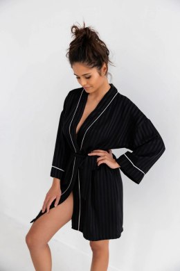 Szlafrok Damski Model Evita Black - Sensis - S/M
