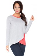 Bluzka Model H6 Light Grey/Coral - RaWear - 42