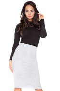 Spódnica Model I2 Light Grey - RaWear - 40 Spódnica Model I2 Light Grey - RaWear - 40