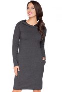 Sukienka Model A1 Dark Grey - RaWear - 34