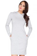 Sukienka Model A2 Light Grey - RaWear - 36