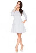 Sukienka Model B2 Light Grey - RaWear - 42