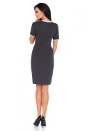 Sukienka Model L1 Dark Grey/Light Grey - RaWear - 40