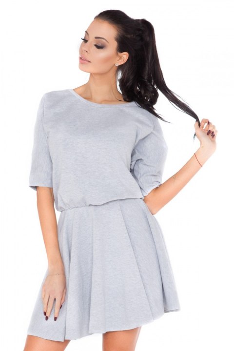 Sukienka Model M2 Light Grey - RaWear - 38