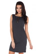 Sukienka Model R1 Dark Grey - RaWear - 38 Sukienka Model R1 Dark Grey - RaWear - 38