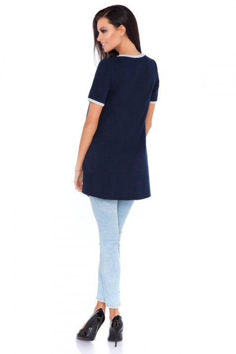 Tunika Model N7 Navy/Light Grey - RaWear - 46 Tunika Model N7 Navy/Light Grey - RaWear - 46