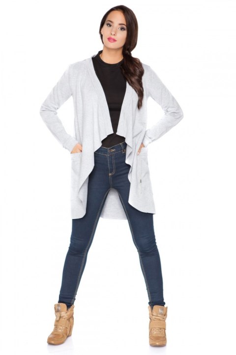Bluza Damska Model G2 Light Grey - RaWear - 36 Bluza Damska Model G2 Light Grey - RaWear - 36