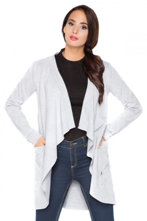 Bluza Damska Model G2 Light Grey - RaWear - 44