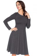 Sukienka Model F3 Dark Grey/Light Grey - RaWear - 36