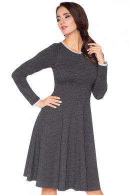 Sukienka Model F3 Dark Grey/Light Grey - RaWear - 44