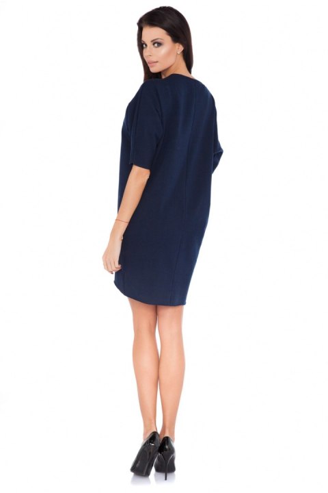 Sukienka Model O3 Navy - RaWear - 42 Sukienka Model O3 Navy - RaWear - 42