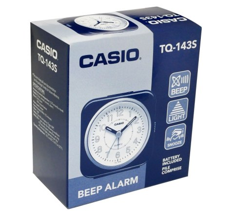 Budzik CASIO TQ-143S-1EF Budzik CASIO TQ-143S-1EF