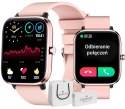 Smartwatch Giewont Dynamic SmartCall GW230-1 - Rose Gold/Powder Pink Smartwatch Giewont Dynamic SmartCall GW230-1 - Rose Gold/Powder Pink