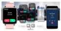 Smartwatch Giewont Dynamic SmartCall GW230-1 - Rose Gold/Powder Pink Smartwatch Giewont Dynamic SmartCall GW230-1 - Rose Gold/Powder Pink