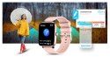 Smartwatch Giewont Dynamic SmartCall GW230-1 - Rose Gold/Powder Pink Smartwatch Giewont Dynamic SmartCall GW230-1 - Rose Gold/Powder Pink