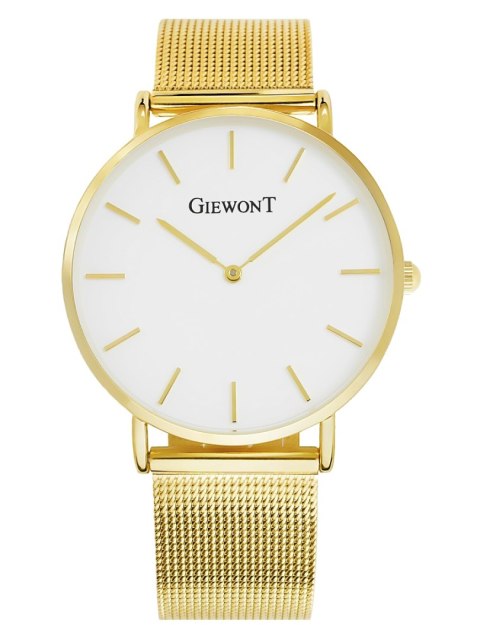 Zegarek Damski GIEWONT Harmony GW1970-1 Pure White/Gold Effect Zegarek Damski GIEWONT Harmony GW1970-1 Pure White/Gold Effect