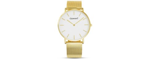 Zegarek Damski GIEWONT Harmony GW1970-1 Pure White/Gold Effect Zegarek Damski GIEWONT Harmony GW1970-1 Pure White/Gold Effect