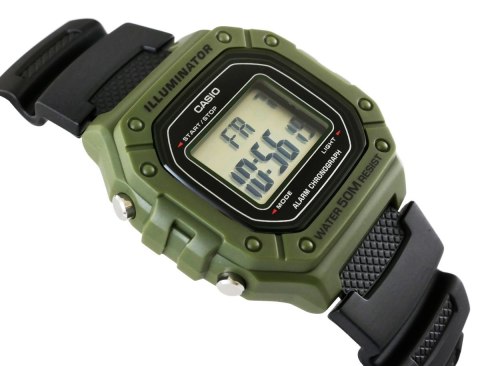 Zegarek Męski CASIO W-218H-3AVEF + BOX Zegarek Męski CASIO W-218H-3AVEF + BOX