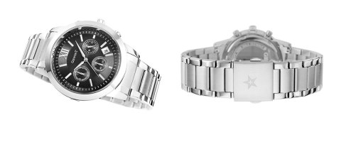 Zegarek Męski GIEWONT Apex Chrono GW6480-1 Chronograf Silver/Black Zegarek Męski GIEWONT Apex Chrono GW6480-1 Chronograf Silver/Black