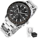 Zegarek Męski GIEWONT PrimeChrono GW8620-1 Chronograf Silver/Black Zegarek Męski GIEWONT PrimeChrono GW8620-1 Chronograf Silver/Black