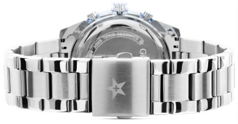Zegarek Męski Giewont PrimeChrono GW8620-2 Chronograf Silver/Blue Zegarek Męski Giewont PrimeChrono GW8620-2 Chronograf Silver/Blue