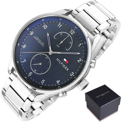 Zegarek Męski Tommy Hilfiger Chase 1791575 Zegarek Męski Tommy Hilfiger Chase 1791575