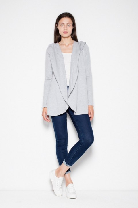 Bluza Damska Model VT037 Grey - Venaton - S Bluza Damska Model VT037 Grey - Venaton - S