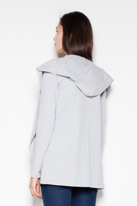 Bluza Damska Model VT037 Grey - Venaton - S Bluza Damska Model VT037 Grey - Venaton - S