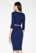 Spódnica Komplet Model VT032 Navy - Venaton - S/M Spódnica Komplet Model VT032 Navy - Venaton - S/M