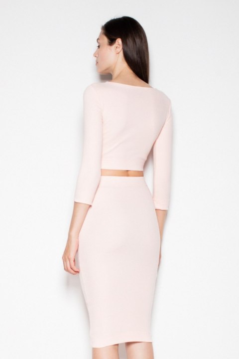 Spódnica Komplet Model VT032 Pink - Venaton - L/XL Spódnica Komplet Model VT032 Pink - Venaton - L/XL