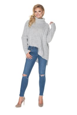 Golf Model 30066 Light Grey - PeeKaBoo - uniwersalny