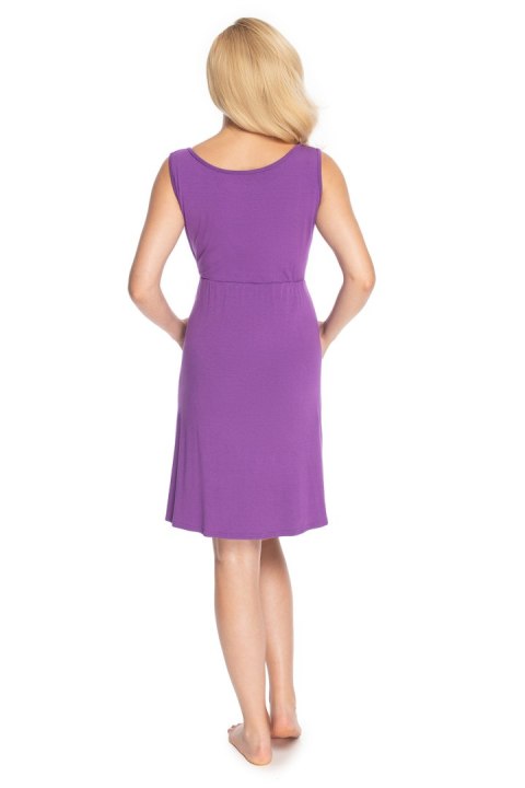Koszulka nocna Koszula Nocna Ciążowa Model 0179 Violet - PeeKaBoo - S/M Koszulka nocna Koszula Nocna Ciążowa Model 0179 Violet - PeeKaBoo - S/M
