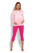 Piżama Damska Ciążowa Model 1679 Pink - PeeKaBoo - XXL