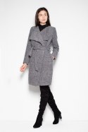 Płaszcz Damski Model VT041 Melange Grey - Venaton - XL