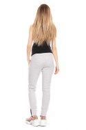 Spodnie Ciążowe Model 0133 Grey - PeeKaBoo - L/XL