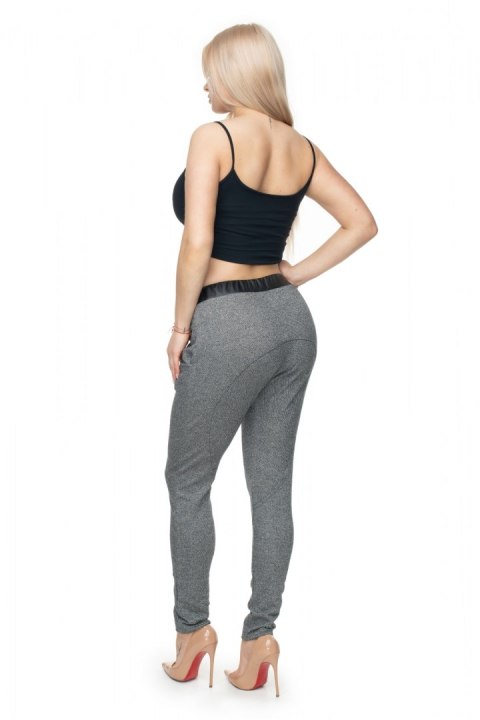 Spodnie Damskie Model 0103 Dark Grey - PeeKaBoo - uniwersalny Spodnie Damskie Model 0103 Dark Grey - PeeKaBoo - uniwersalny
