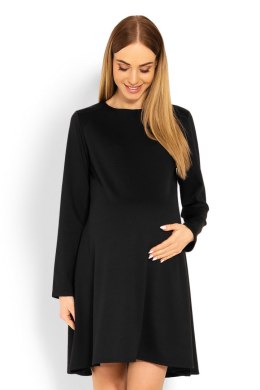 Sukienka Ciążowa Model 1359C Black - PeeKaBoo - S/M
