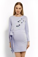 Sukienka Ciążowa Model 1624C Sky Blue - PeeKaBoo - S/M