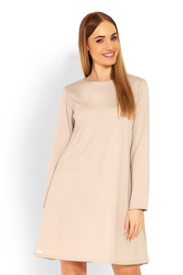 Sukienka Model 1359 Beige - PeeKaBoo - XXL