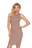 Sukienka Model 1703 Cappuccino - PeeKaBoo - S/M