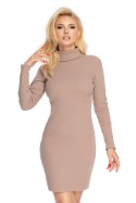 Sukienka Model 1706 Cappuccino - PeeKaBoo - S/M Sukienka Model 1706 Cappuccino - PeeKaBoo - S/M